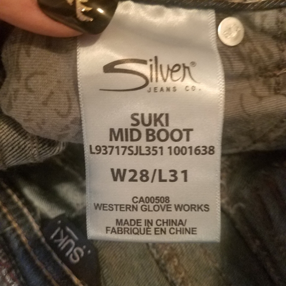 💥NEXT OFFER TAKES IT💥Silver Suki Jeans - Picture 6 of 7